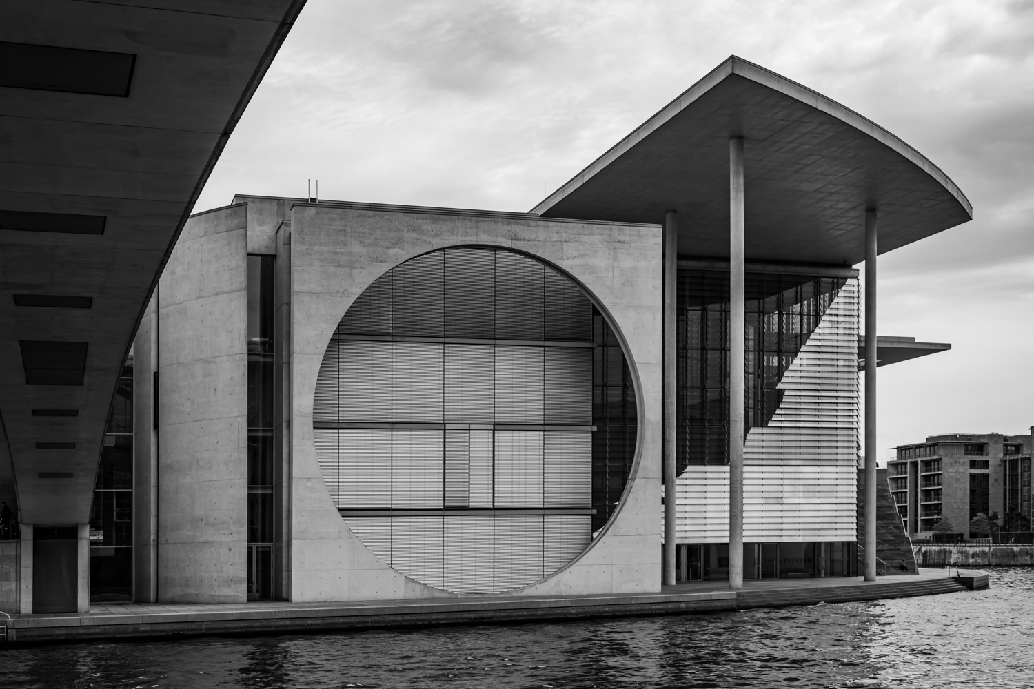 Architekturfotografie des Bundeskanzleramtes in Berlin